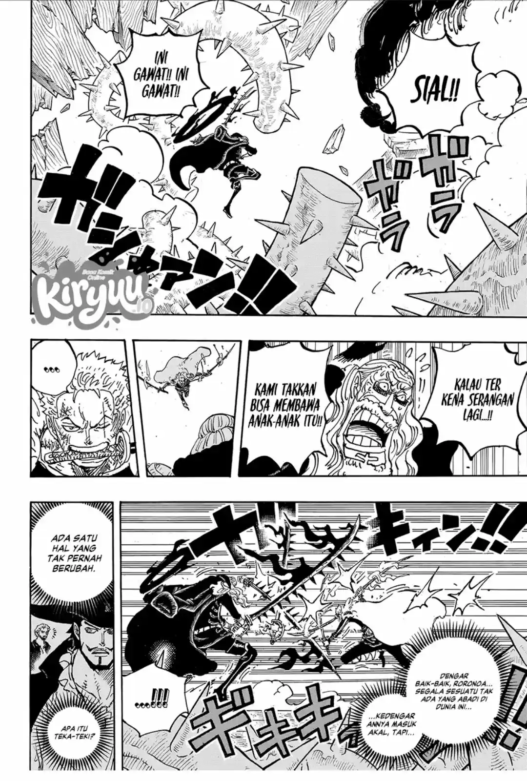 One Piece berwarna 1194 1195 1196 bahasa indonesia